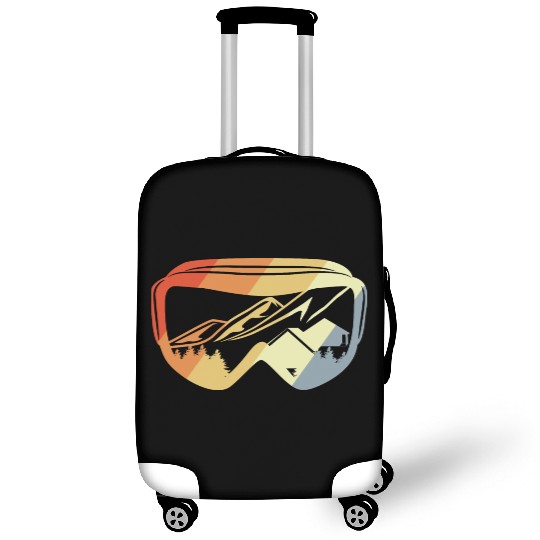 Vintage Snowboarding Luggage Covers