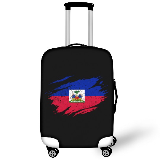 Haitian Flag Haiti Pride Roots Luggage Covers