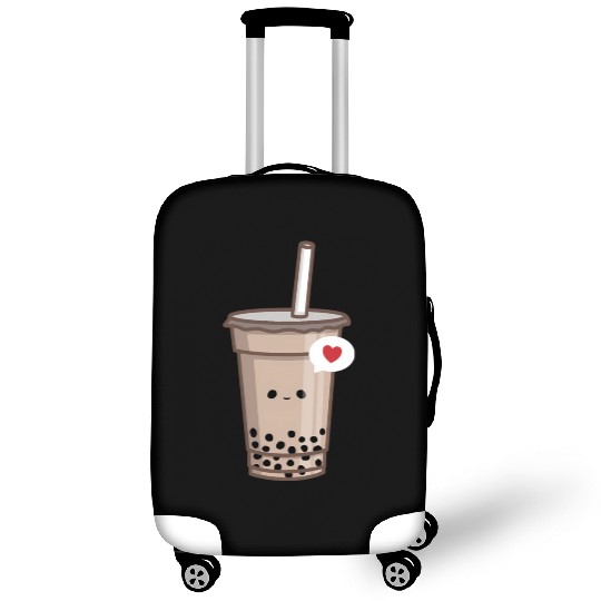 Kawaii Bubble Tea Love Boba Tea Luggage Covers