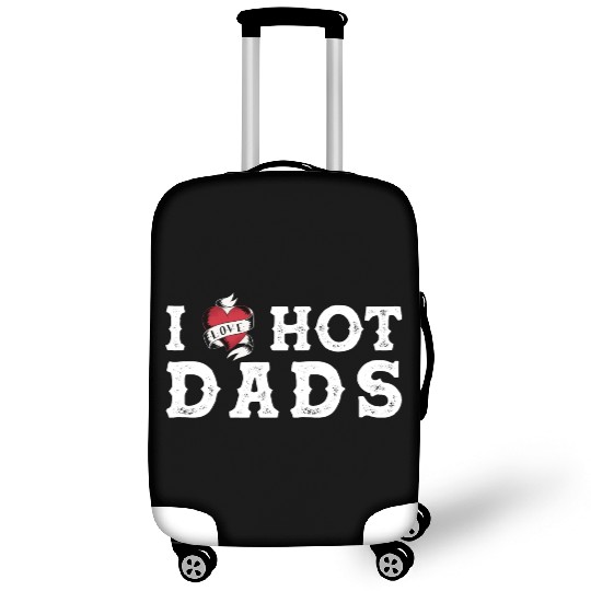 I Love My Hot Dads I Heart My Hot Dads Vintage Luggage Covers