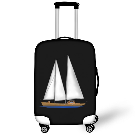 Sailing Key Largo Florida Keys Beach Sunset Luggage Covers