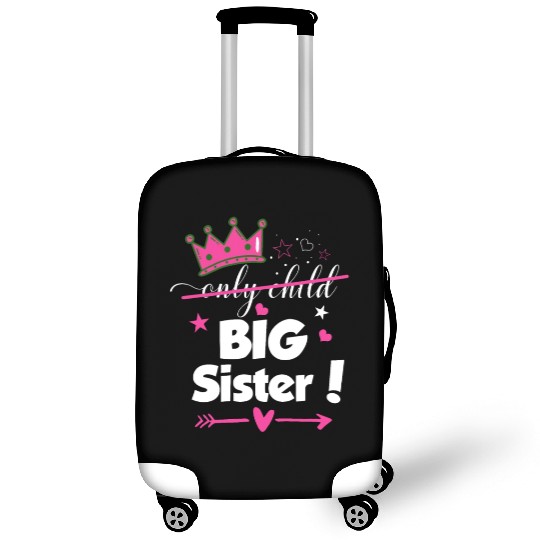 Only Child to Big Sister 2023 Sibling New Baby Pre Luggage Covers