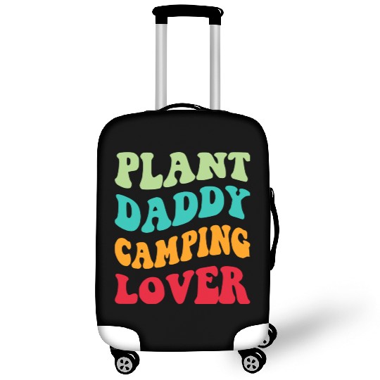Plant Daddy Camping Lover Luggage Covers
