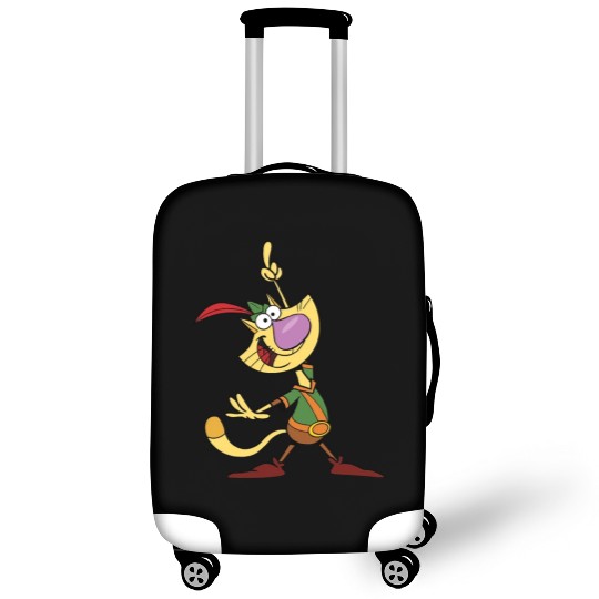 Nature Cat Nature Explorer Gray Luggage Covers
