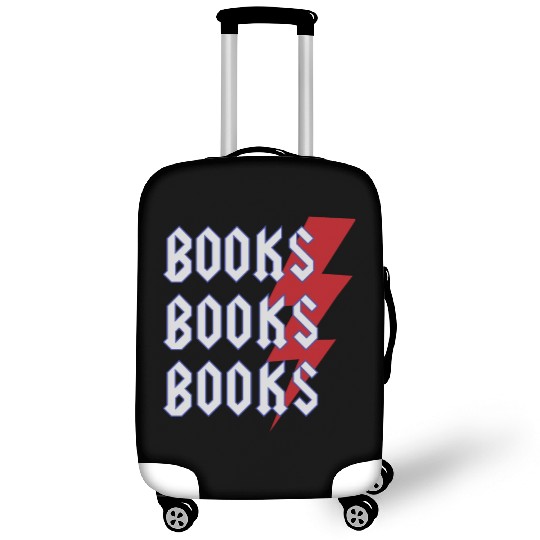 Reading Teacher Cool Books Thunderbolt Men Women Luggage Covers