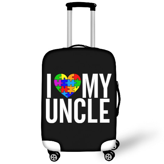 I Love my Uncle Luggage Covers