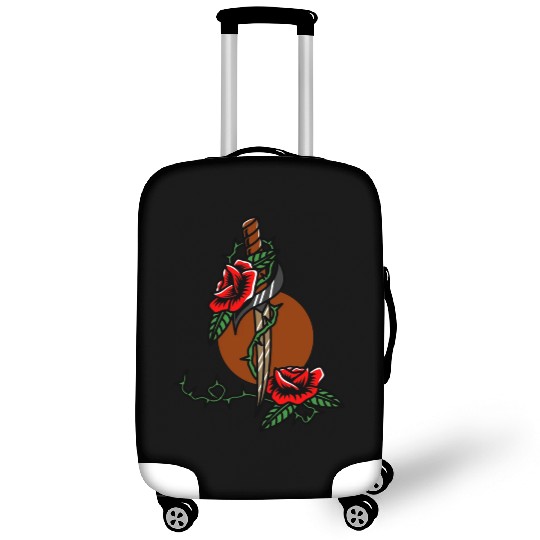 Twilight Dagger Flower Luggage Covers
