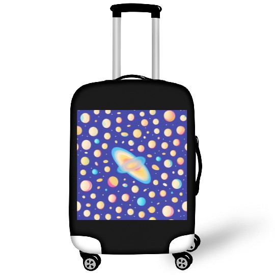 Galaxy nebula art Luggage Covers