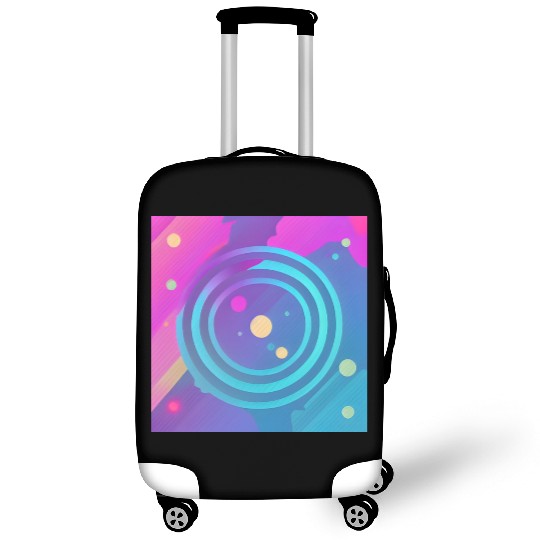Galaxy nebula art Luggage Covers