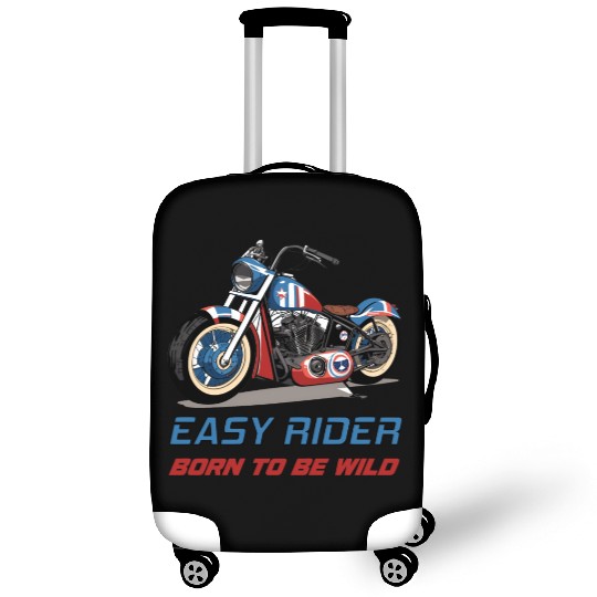 Easy Rider Motorcycle Chopper Stars and Stripes Luggage Covers