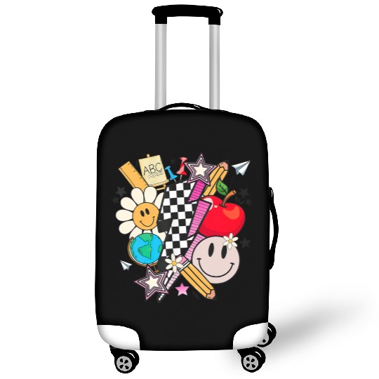Retro Teacher Life 2023 Back To School Luggage Covers