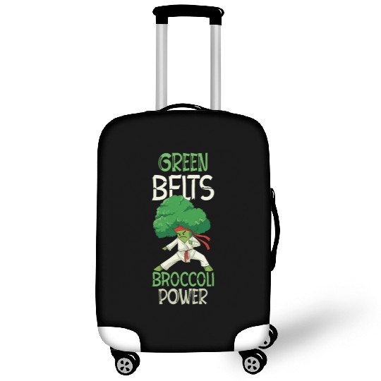 Broccoli Martial Arts Karate MMA Boxing Kicks Luggage Covers