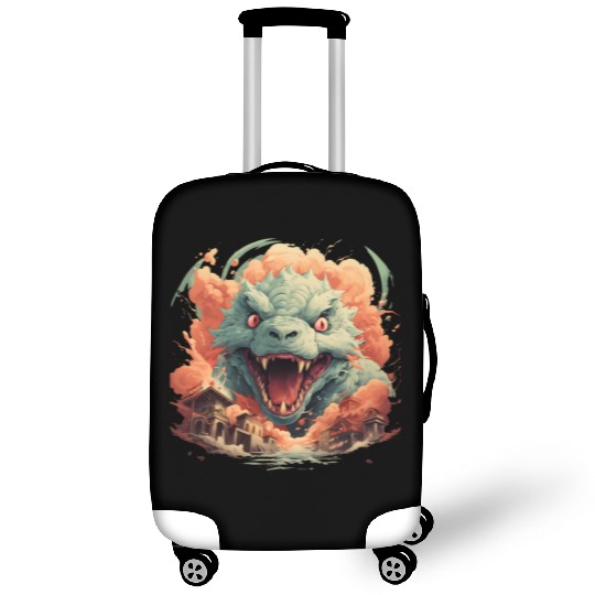 Kaiju: Cityscape Destructor Luggage Covers