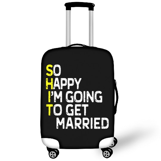 Getting Married Funny Engagement Party Gag Groom Luggage Covers