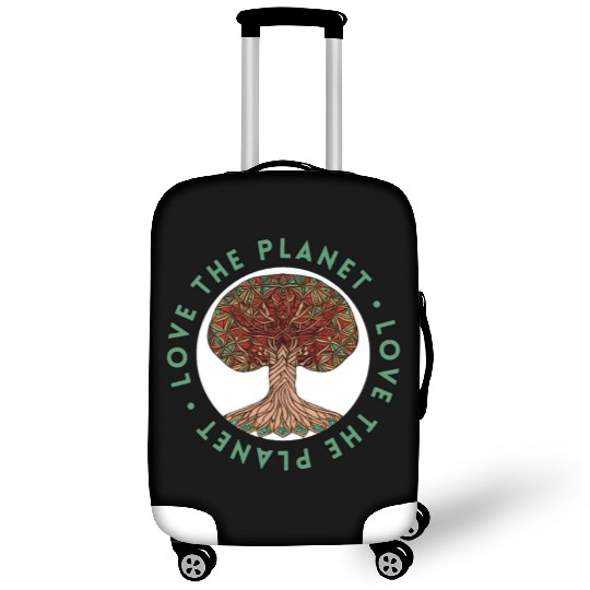 Tree: detailed, relaxing, & positive Luggage Covers
