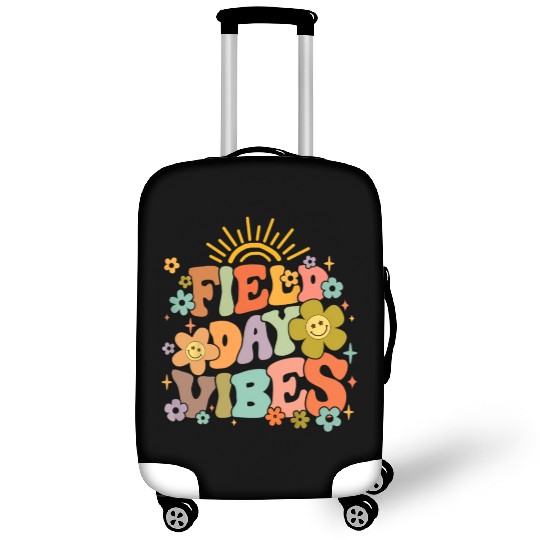 Field Day Vibes Summer Teacher Last Day Of School Luggage Covers