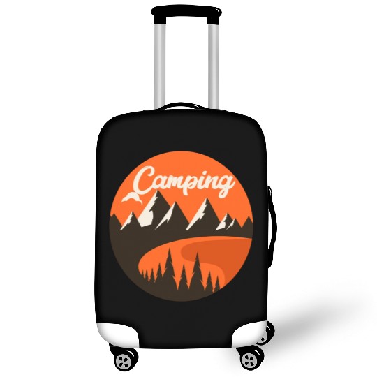 Happy Camper Camping Luggage Covers