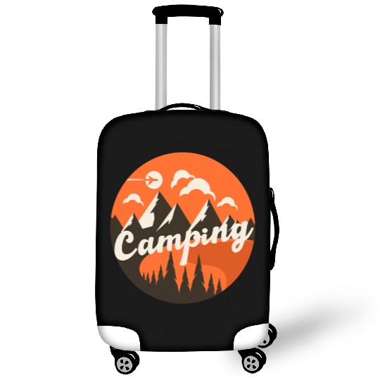 Happy Camper Camping Luggage Covers