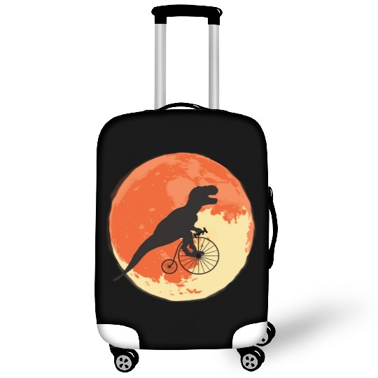 T Rex On The Road Trip Through The World Luggage Covers