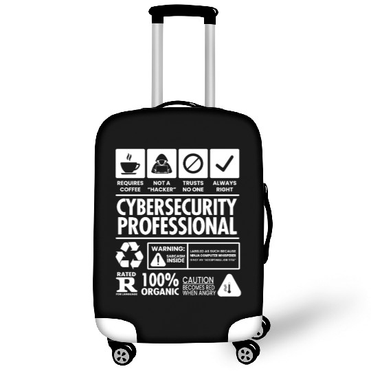 Cybersecurity Network Engineer Analyst Cyber Luggage Covers