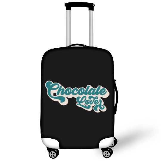 Chocolate Lover Retro Vintage Luggage Covers