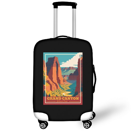 Grand Canyon National Park Arizonna Vintage Luggage Covers