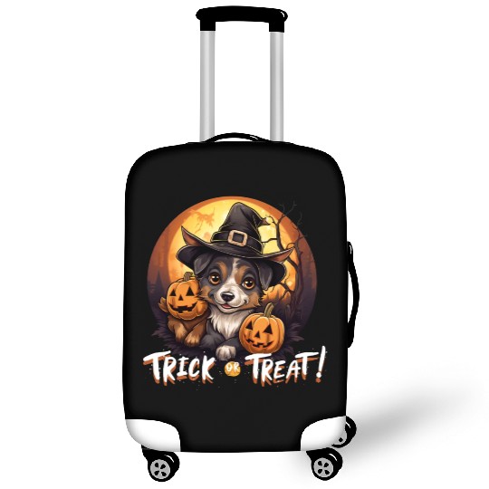 Halloween Cute Dogs Trick or Treat Dog Lovers Luggage Covers