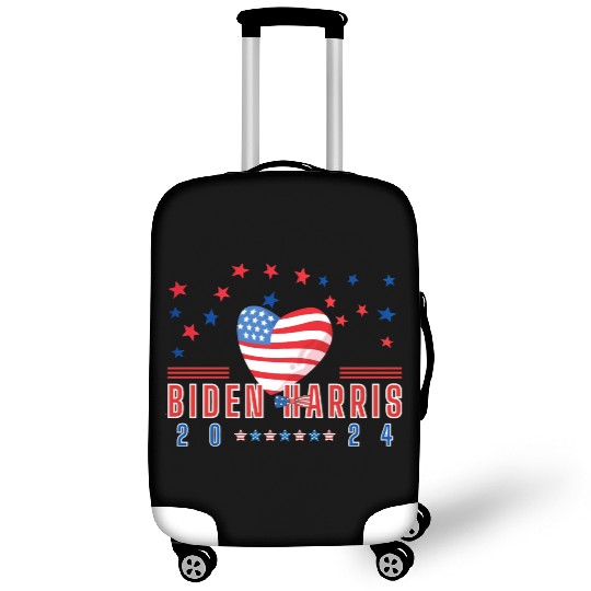 US President Joe Biden supported US Vice President Luggage Covers