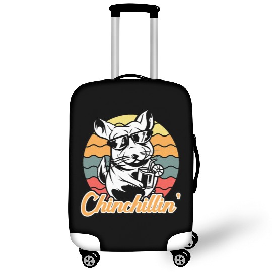 Chinchilla Chinchillin Chinchilla Lover Novelty Luggage Covers