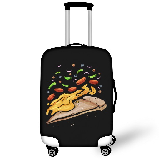 I Love Pizza With A Heart Of Pizza Luggage Covers