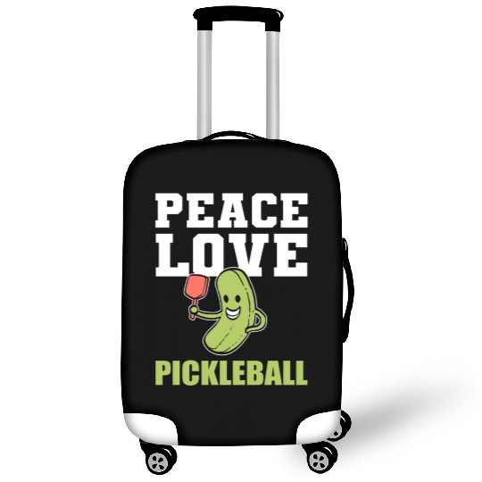 Peace Love Pickleball Sports Person Gift Luggage Covers