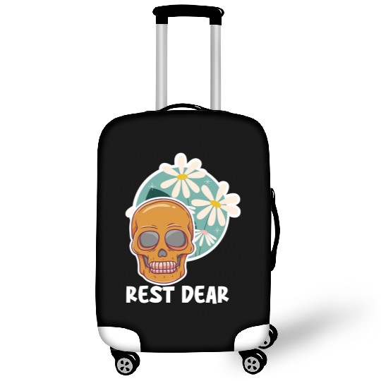 Rest In peace Halloween Day NFT Art Luggage Covers