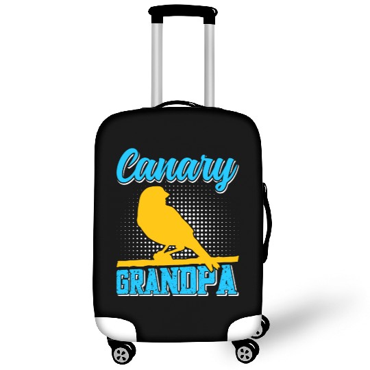 Grandpa Bird lover Canary Grandpa Canaries Luggage Covers