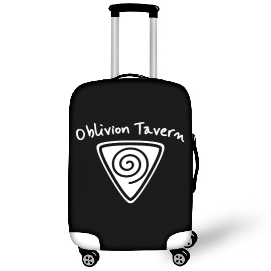 Oblivion Tavern Logo White Luggage Covers