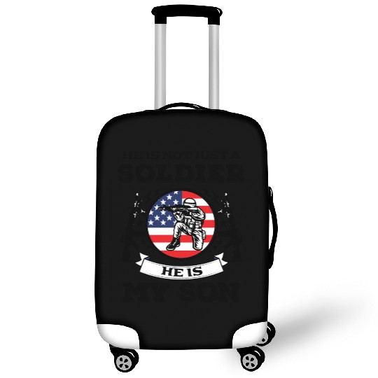 He Is Not Just A Soldier Patriotic Usa Son Luggage Covers