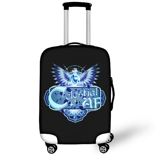 Celestial AF Healing Potion and Angel Wings Luggage Covers