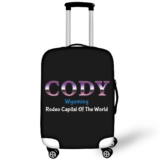 Cody Wyoming Rodeo Capital Of The World Luggage Covers
