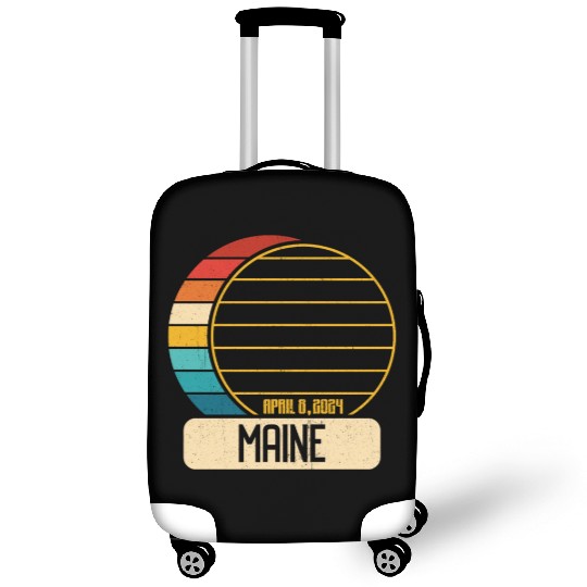 Total Solar Eclipse Maine April 28 2024 Eclipse Luggage Covers
