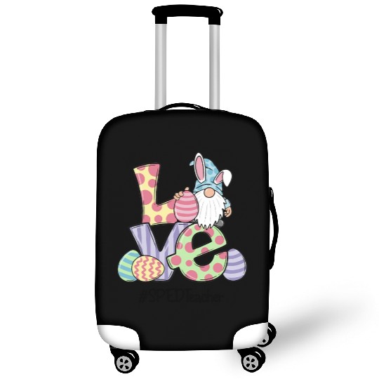 Love Easter Sped Teacher Gnomes Teacher Easter 202 Luggage Covers