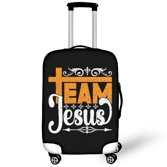 Team Jesus Love Jesus Christian Christmas Luggage Covers