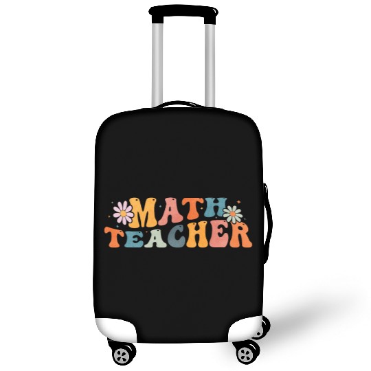 Groovy Math Teacher Mathematics Mathematician Luggage Covers