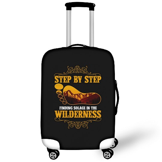 Step By Step Finding Solace In The Wilderness Luggage Covers