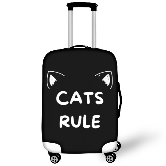 Cats rule, cat lovers Luggage Covers