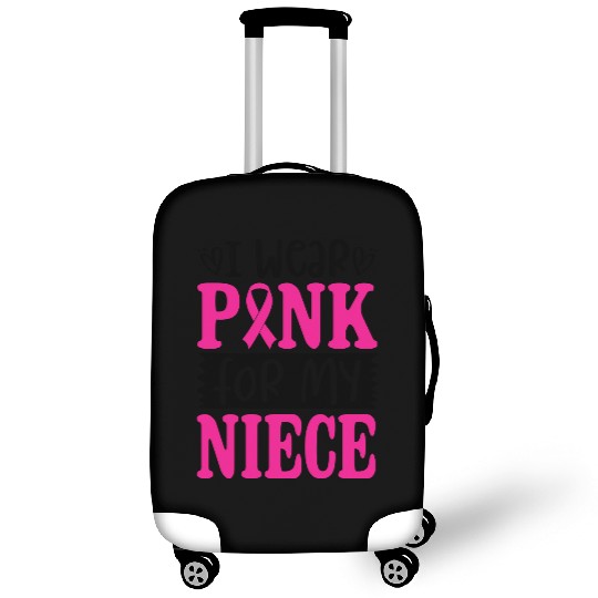 I Wear Pink For My Niece Luggage Covers