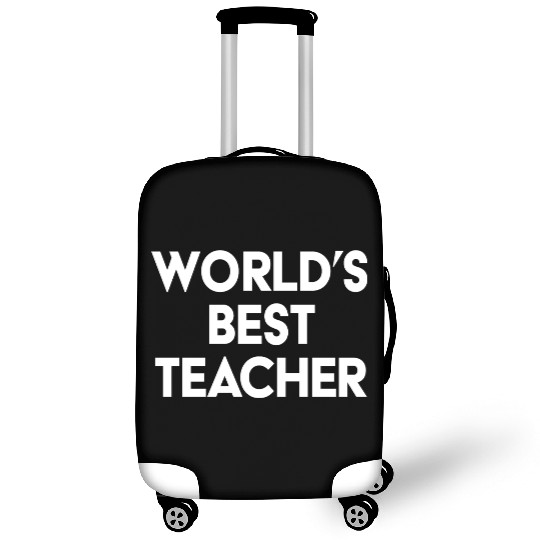 worlds best teacher Luggage Covers