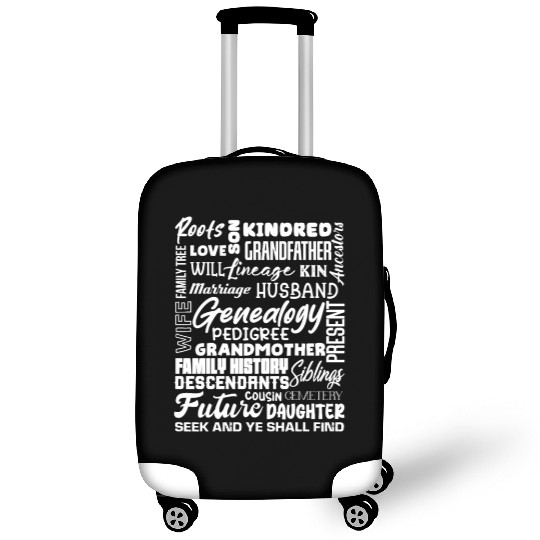 Genealogy Roots Family History Descendants Luggage Covers