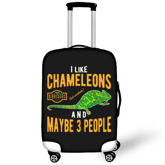 Chameleon Lizard Luggage Covers