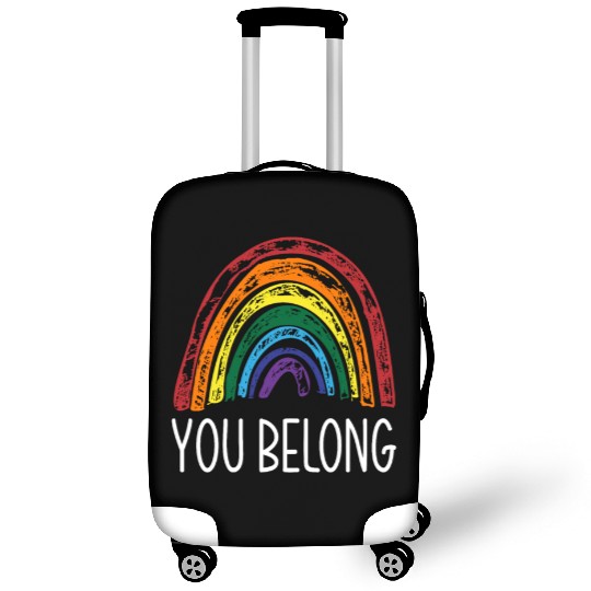 You Belong LGBTQ Rainbow Pride Luggage Covers