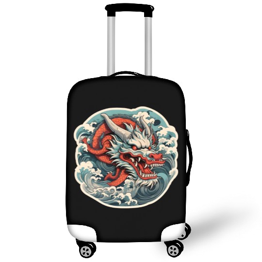 Japanese Dragon Luggage Covers