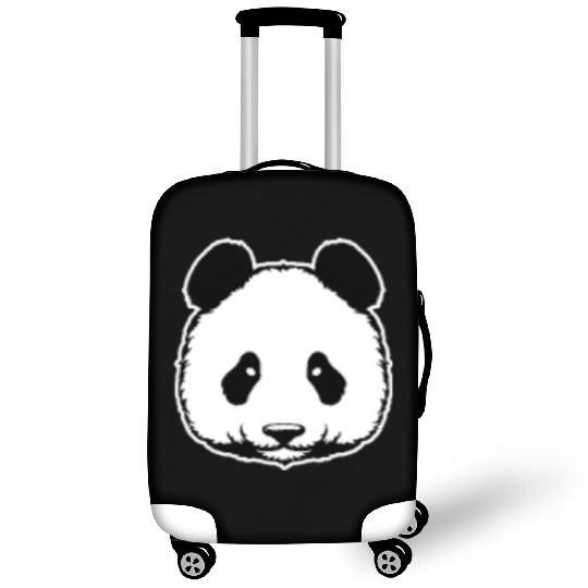 Panda Logo Emblem Panda Bear Friend Giant Panda Luggage Covers